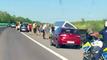 Care este starea copiilor dusi la spital dupa ce autocarul cu care mergeau la mare s-a rasturnat pe Autostrada A2 Un copil de 9 ani, in stare critica