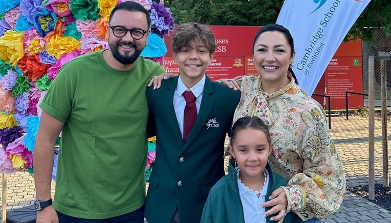 Andra si Catalin Maruta platesc cat o garsoniera pentru scoala copiilor. Cat ii costa anual educatia Evei si a lui David