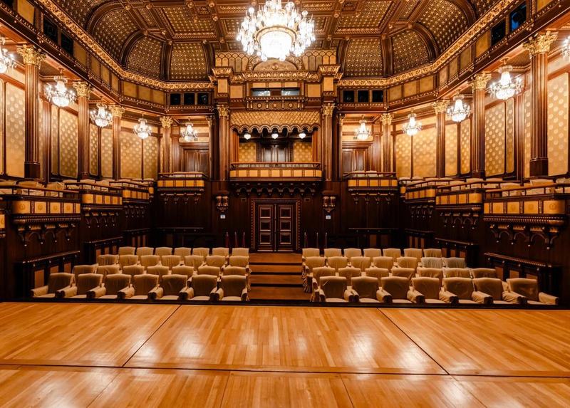 Sala de teatru din Palatul Cotroceni, pusa la dispozitia tinerilor artisti. Anuntul facut de Nicusor Dan