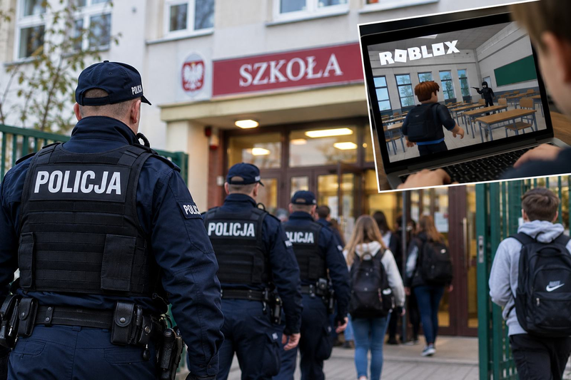 Un baiat din Polonia si-a recreat scoala in Roblox si a simulat atacuri. 20.000 de politisti, trimisi in scoli