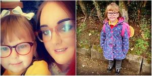 O fetita de trei ani a...