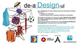 De-a arhitectura va invita la atelier practic de confectionat macheta unui cuier.