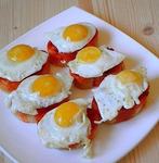 Sandvisuri cu oua de prepelita