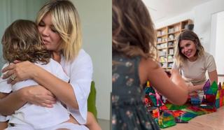 Gina Pistol, momente adorabile alaturi de fiica ei. Josephine si-a prezentat jucariile preferate: „Doamna Coca si Gica”