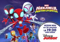 Al doilea sezon al serialului „Paienjenelul Marvel si prietenii lui uimitori” are premiera pe 30 ianuarie la Disney Junior
