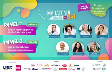 Medici, specialisti in ingrijirea copiilor si tineri parinti se intalnesc la conferinta Maratonul Sanatatii