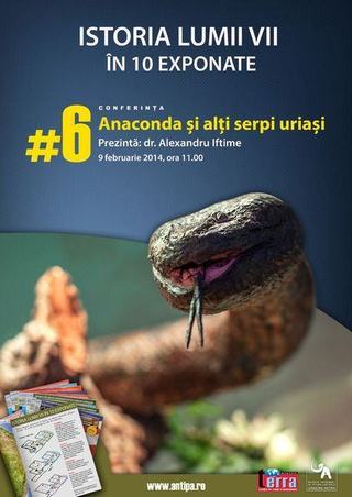 Descopera Anaconda si alti serpi uriasi