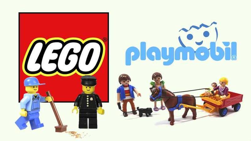Lego versus Playmobil. Care dintre cei doi rivali castiga batalia pentru suprematie