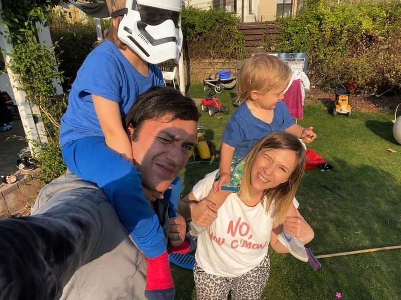 Radu Valcan, dezvaluiri despre numele celui de-al treilea copil