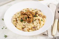 Risotto de post cu ciuperci