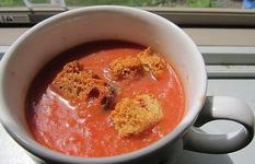 Gaspacho cu crutoane