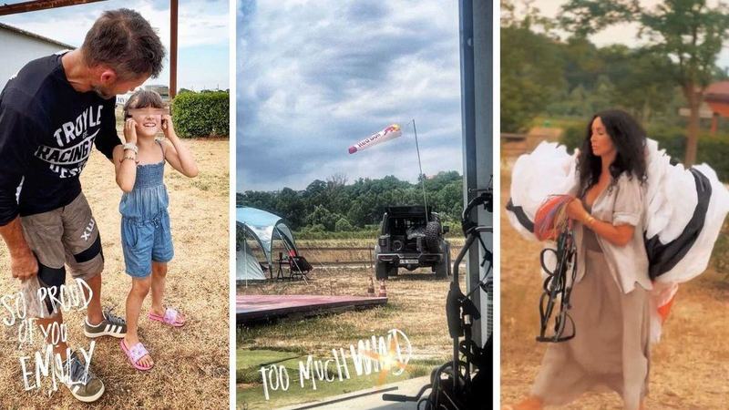 Emily, fetita imbratisata de Felix Baumgartner inainte ca acesta sa moara, sfasiata de durere. Mama copilei a marturisit totul. Ce i-a spus sportivul