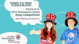 Concursul national de creatie in limba engleza, Shakespeare School Essay Competition