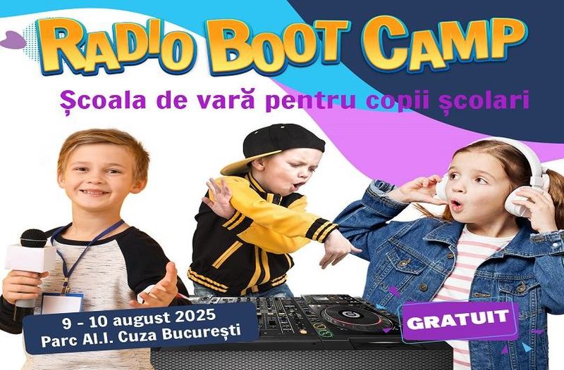 Copiii devin mici jurnalisti la Radio Boot Camp
