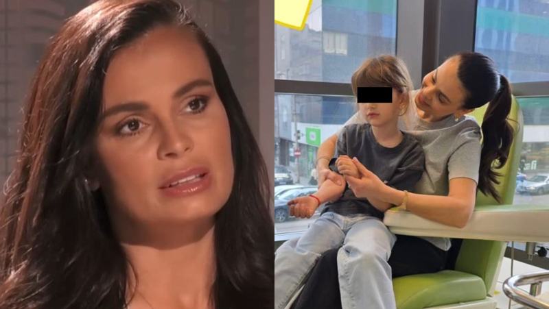 Anca Serea a ajuns de urgenta la spital cu fiica cea mica: 
