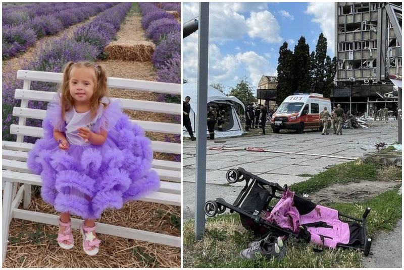Liza, fetita de 4 ani ucisa in atacul cu rachete de la Vinitia, devine simbolul masacrului din Ucraina