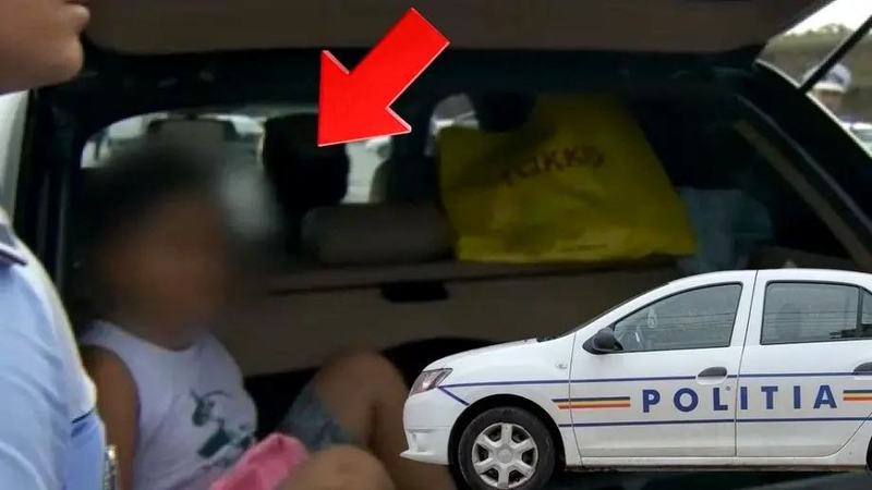 Sofer baut, prins cu doi copii mici in portbagajul masinii. Ce au descoperit politistii in Covasna