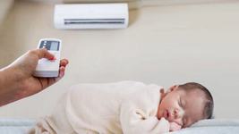 Cum sa folosesti aerul conditionat intr-o casa in care este un bebelus