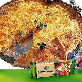 Quiche Lorraine cu Emmentaler Delaco