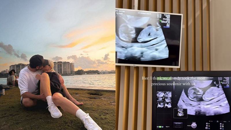 Primele imagini cu burtica de gravida a lui Carmen Grebenisan. Influencerita este insarcinata in patru luni