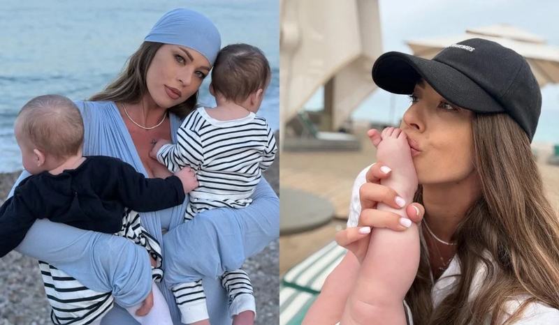 Roxana Nemes, imagini emotionante cu gemenii din vacanta. Artista a dezvaluit ce a ajutat-o sa devina mama dupa ani de incercari