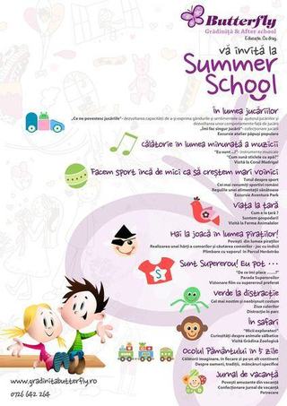 Butterfly va invita la Summer School!