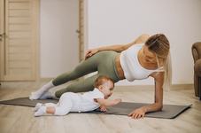 Abdomen plat dupa sarcina:...
