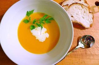 Supa crema de morcovi cu ghimbir