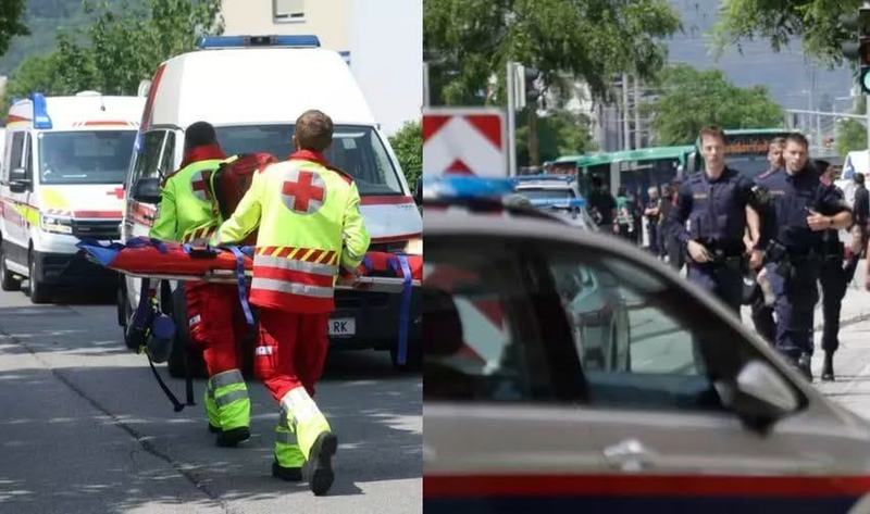 Doi elevi romani raniti in atacul armat de la o scoala din Austria. Unul dintre ei a fost ranit grav