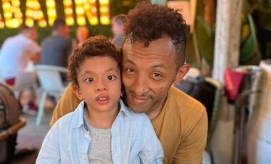 Imagini emotionante cu fiul lui Kamara. Leon a facut primii pasi dupa operatia din Polonia: "Marele campion"