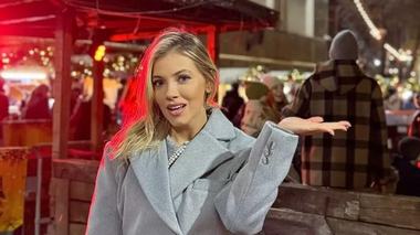 Cum s-au distrat copiii Andreei Ibacka la primul Targ de Craciun deschis in Capitala. Ce bunatati au incercat