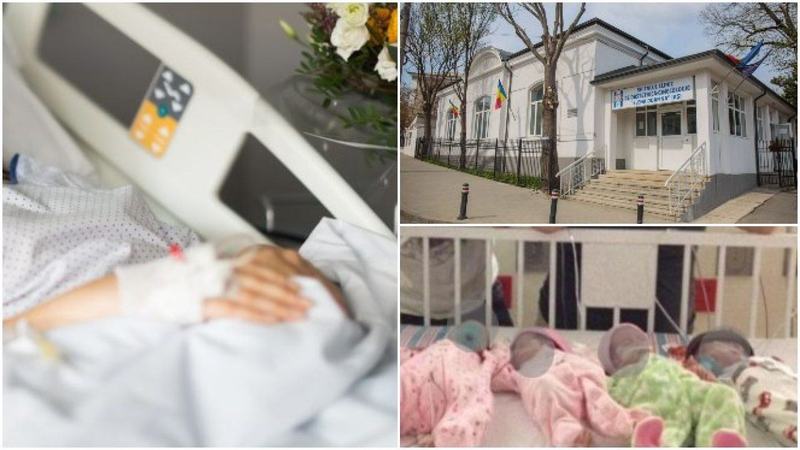 O mamica infectata cu COVID a nascut 4 copii sanatosi la Maternitatea Iasi