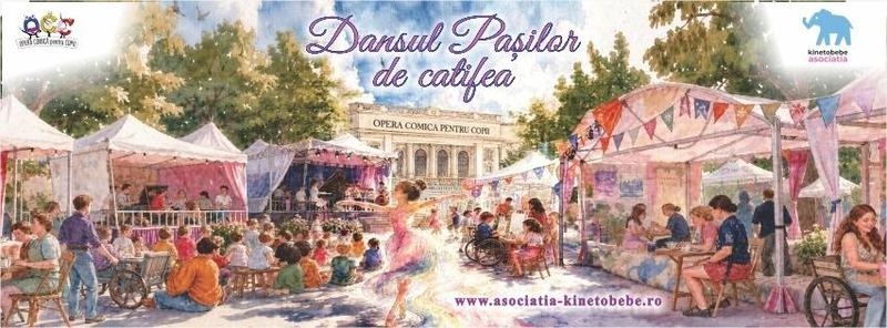 O noua editie a spectacolului de opera si balet complet accesibilizat „Dansul pasilor de catifea” are loc pe 14 octombrie la Opera Comica pentru Copii