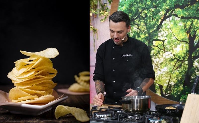 Reteta de la Chef Stefan Popescu de chipsuri sanatoase facute in casa