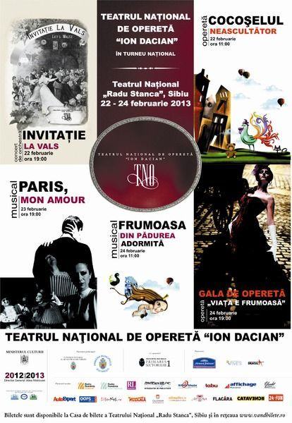 Turneul National, 22-24 februarie Teatrul National