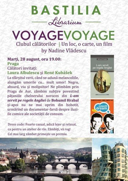 Voyage Voyage Clubul Calatorilor - Un loc, o carte, un film, by Nadine Vladescu