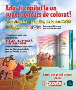 Concurs de colorat pentru copii