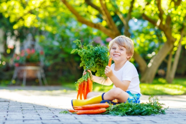 10 trucuri prin care sa-ti convingi copilul sa manance fructe si legume